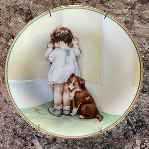 VTG The Hamilton Collection “In Disgrace” Collectors Porcelain Plate Victorian
